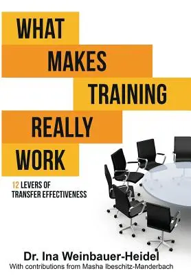 Ce face ca formarea să funcționeze cu adevărat: 12 pârghii ale eficacității transferului - What Makes Training Really Work: 12 Levers of Transfer Effectiveness