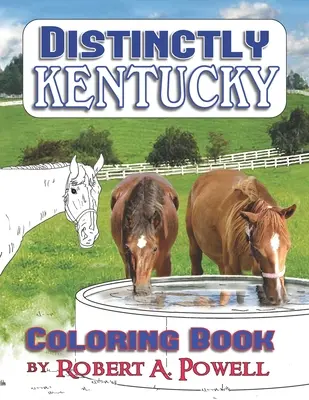 Distinctly Kentucky: Carte de colorat - Distinctly Kentucky: Coloring Book