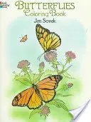 Fluturi carte de colorat - Butterflies Coloring Book