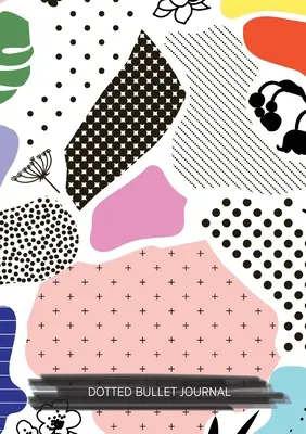 Abstract Multicolor - Jurnal Bullet cu puncte: Mediu A5 - 5.83X8.27 - Abstract Multicolor - Dotted Bullet Journal: Medium A5 - 5.83X8.27