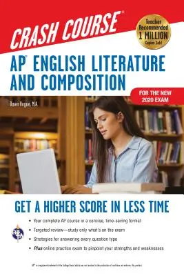 Ap(r) English Literature & Composition Crash Course, Carte + Online: Obțineți un scor mai mare în mai puțin timp - Ap(r) English Literature & Composition Crash Course, Book + Online: Get a Higher Score in Less Time