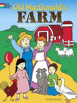 Ferma lui Old MacDonald Carte de colorat - Old MacDonald's Farm Coloring Book