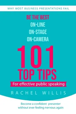 101 Sfaturi de top pentru o exprimare eficientă în public: Fii cel mai bun on-line; pe scenă; în fața camerei - 101 Top Tips for Effective Public Speaking: Be the Best On-line; On-Stage; On-Camera
