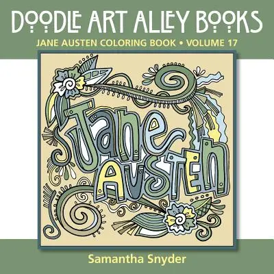Jane Austen Carte de colorat - Jane Austen Coloring Book