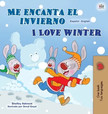 Iubesc iarna (Carte bilingvă spaniolă-engleză pentru copii) - I Love Winter (Spanish English Bilingual Children's Book)