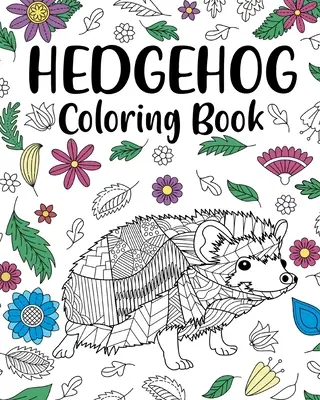 Hedgehog carte de colorat - Hedgehog Coloring Book