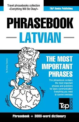 Dicționar de fraze engleză-latonă și vocabular de actualitate de 3000 de cuvinte - English-Latvian phrasebook & 3000-word topical vocabulary
