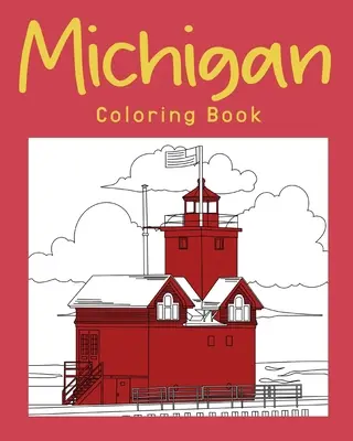 Michigan carte de colorat - Michigan Coloring Book