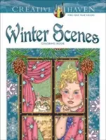 Carte de colorat Creative Haven Winter Scenes - Creative Haven Winter Scenes Coloring Book