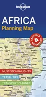 Lonely Planet Africa Hartă de planificare 1 - Lonely Planet Africa Planning Map 1