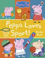 Peppa Pig: Peppa iubește sportul! Carte de abțibilduri - Peppa Pig: Peppa Loves Sport! Sticker Book