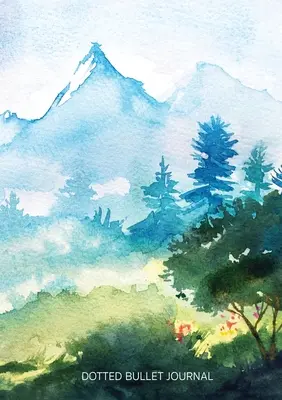 Watercolor Hillside - Dotted Bullet Journal: A5 mediu - 5.83X8.27 - Watercolor Hillside - Dotted Bullet Journal: Medium A5 - 5.83X8.27