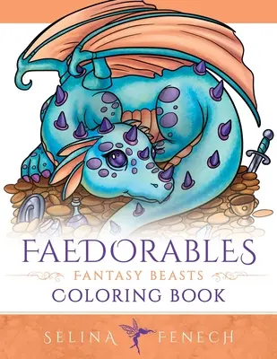 Cartea de colorat Faedorables Fantasy Beasts - Faedorables Fantasy Beasts Coloring Book