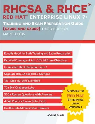 RHCSA & RHCE Red Hat Enterprise Linux 7: Ghid de instruire și pregătire pentru examene (EX200 și EX300), ediția a treia - RHCSA & RHCE Red Hat Enterprise Linux 7: Training and Exam Preparation Guide (EX200 and EX300), Third Edition