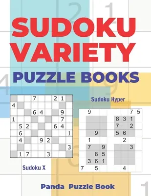 Cărți de puzzle cu variații Sudoku: Sudoku Variations Puzzle Books Featuring Sudoku X & Sudoku Hyper - Sudoku Variety Puzzle Books: Sudoku Variations Puzzle Books Featuring Sudoku X & Sudoku Hyper