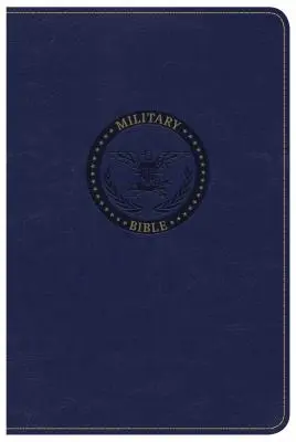 Biblia militară CSB, albastru regal Leathertouch - CSB Military Bible, Royal Blue Leathertouch