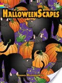 Halloweenscapes Carte de colorat - Halloweenscapes Coloring Book