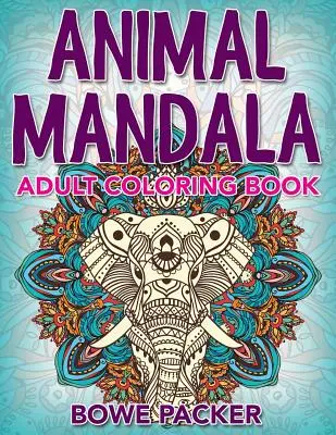 Animal Mandala: Carte de colorat pentru adulți - Animal Mandala: Adult Coloring Book