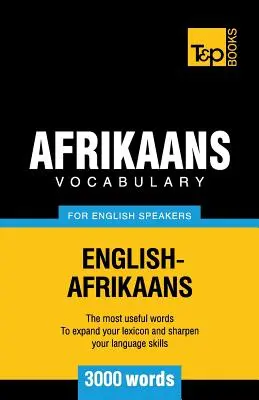 Vocabular afrikaans pentru vorbitorii de engleză - 3000 de cuvinte - Afrikaans vocabulary for English speakers - 3000 words