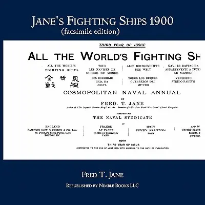 Jane's Fighting Ships 1900 (Ediție facsimilată) - Jane's Fighting Ships 1900 (Facsimile Edition)