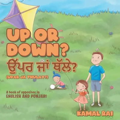 În sus sau în jos? ਉੱਪਰ ਜਾਂ ਥੱਲੇ? (Upar ja Thulay?): O carte a contrariilor în engleză și pun - Up or Down? ਉੱਪਰ ਜਾਂ ਥੱਲੇ? (Upar ja Thulay?): A book of opposites in English and Pun