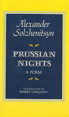 Nopți prusace: Ediție bilingvă - Prussian Nights: Bilingual Edition