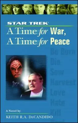 Un Star Trek: The Next Generation: Time #9: Un timp pentru război, un timp pentru pace, 9 - A Star Trek: The Next Generation: Time #9: A Time for War, a Time for Peace, 9