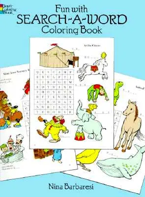 Cartea de colorat Fun with Search-A-Word - Fun with Search-A-Word Coloring Book