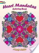 Cartea de colorat Heart Mandalas - Heart Mandalas Coloring Book