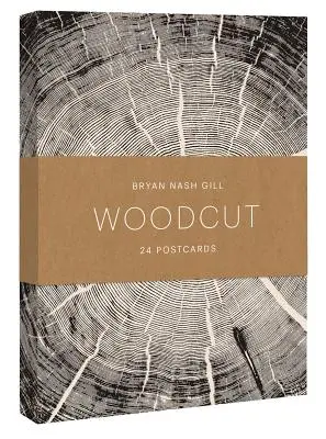 Woodcut Postcards (24 de cărți poștale, 12 modele) - Woodcut Postcards (24 Postcards, 12 Designs)