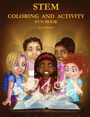 Carte de colorat și activități distractive Stem - Stem Coloring and Activity Fun Book