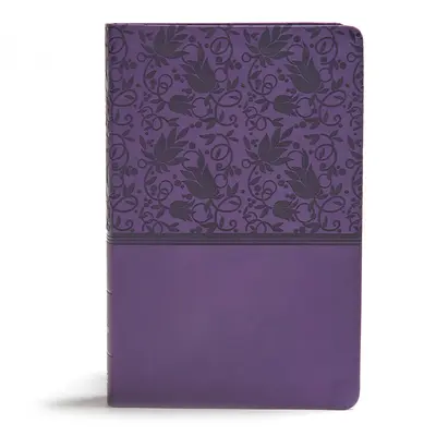Biblia de referință KJV Giant Print, Purple Leathertouch, Indexată: Literă roșie, marcaj cu panglică, Smythe-Sewn, text pe două coloane, Concordanță, pagină de prezentare - KJV Giant Print Reference Bible, Purple Leathertouch, Indexed: Red Letter, Ribbon Marker, Smythe-Sewn, Two-Column Text, Concordance, Presentation Page