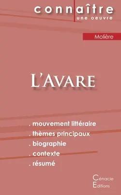 L'Avare de Molire (analiză literară și rezumat complet) - Fiche de lecture L'Avare de Molire (Analyse littraire de rfrence et rsum complet)