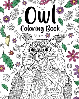 Owl Carte de colorat - Owl Coloring Book