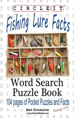 Circle It, Informații despre momelile de pescuit, Căutare în cuvinte, Carte puzzle - Circle It, Fishing Lure Facts, Word Search, Puzzle Book