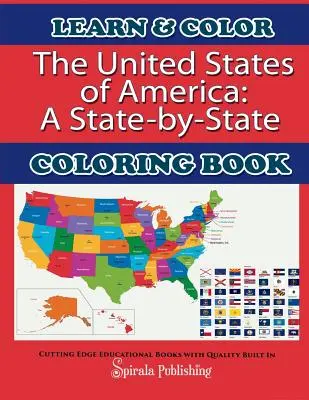 Statele Unite ale Americii: O carte de colorat stat cu stat - The United States of America: A State-By-State Coloring Book