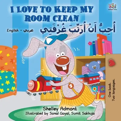 I Love to Keep My Room Clean (Carte bilingvă engleză-arabă pentru copii) - I Love to Keep My Room Clean (English Arabic Bilingual Book for Kids)