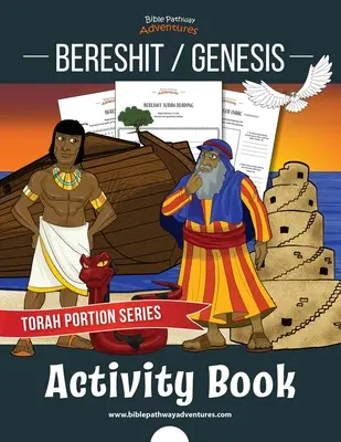Cartea de activități Bereshit / Geneza: Porțiuni din Tora pentru copii - Bereshit / Genesis Activity Book: Torah Portions for Kids