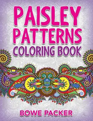 Paisley Patterns Carte de colorat - Paisley Patterns Coloring Book