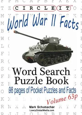 Circle It, Informații despre al Doilea Război Mondial, Pocket Size, Căutare în cuvinte, Carte puzzle - Circle It, World War II Facts, Pocket Size, Word Search, Puzzle Book