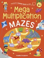 Labirinturi fantastice de urmărit cu degetul: Mega labirinturi cu înmulțiri - Fantastic Finger Trace Mazes: Mega Multiplication Mazes