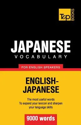 Vocabular japonez pentru vorbitorii de engleză - 9000 de cuvinte - Japanese vocabulary for English speakers - 9000 words