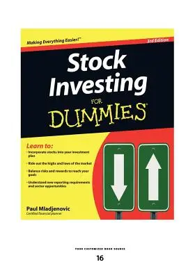 Investiții în acțiuni pentru manechine (Large Print 16pt) - Stock Investing for Dummies (Large Print 16pt)