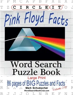 Circle It, Pink Floyd fapte, Căutare în cuvinte, Carte puzzle - Circle It, Pink Floyd Facts, Word Search, Puzzle Book