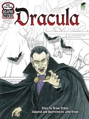 Colorează-ți propriul roman grafic: Dracula - Color Your Own Graphic Novel: Dracula