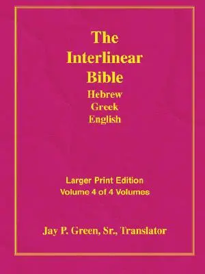 Biblie cu tipar mai mare-Il-Volumul 4 - Larger Print Bible-Il-Volume 4