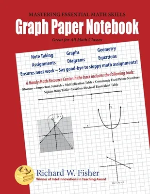 Caiet de hârtie grafică: Excelent pentru toate clasele de matematică - Graph Paper Notebook: Great for All Math Classes