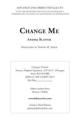 Schimbă-mă - Change Me