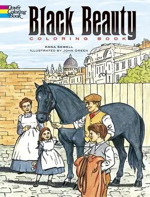 Cartea de colorat Black Beauty - Black Beauty Coloring Book