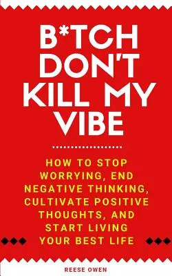 B*tch Don't Kill My Vibe: Cum să nu te mai îngrijorezi, să pui capăt gândirii negative, să cultivi gânduri pozitive și să începi să-ți trăiești cea mai bună viață - B*tch Don't Kill My Vibe: How To Stop Worrying, End Negative Thinking, Cultivate Positive Thoughts, And Start Living Your Best Life
